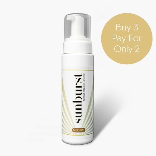 Sunburst Instant Tanning Mousse - Buy 3 , Pay For Only 2